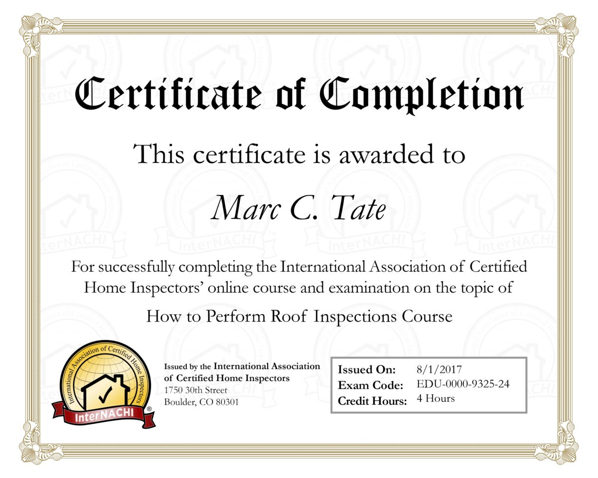 roofing-certificate